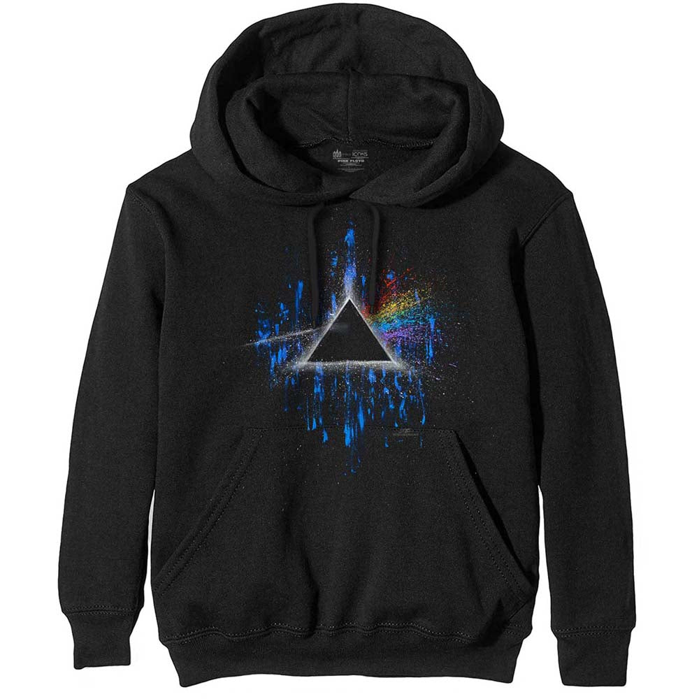 Billede af Pink Floyd Dark Side of the Moon Blue Splatter Hoodie