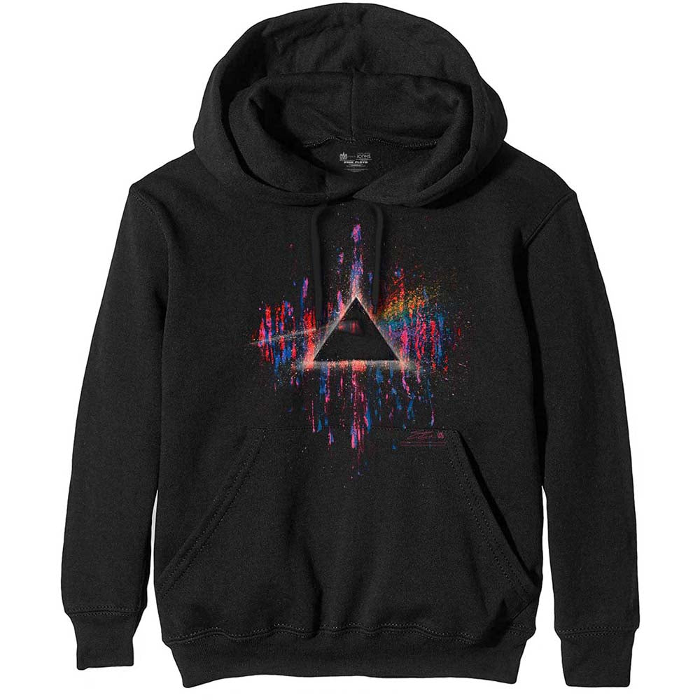Billede af Pink Floyd Dark Side of the Moon Pink Splatter Hoodie