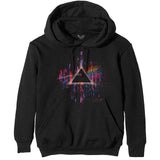 Billede af Pink Floyd Dark Side of the Moon Pink Splatter Hoodie