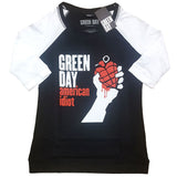 Green Day: American Idiot Raglan T-Shirt (Kvinder)