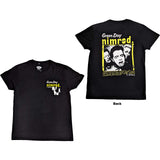 Green Day: Nimrod Breast Print T-Shirt (Back Print)