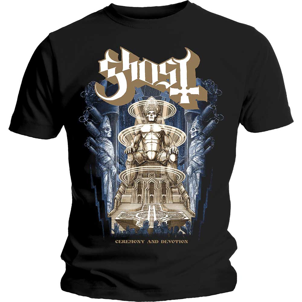Køb Ghost & Devotion T-shirt | Merchhub.dk