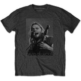 Billede af David Gilmour On Microphone Half-tone T-shirt