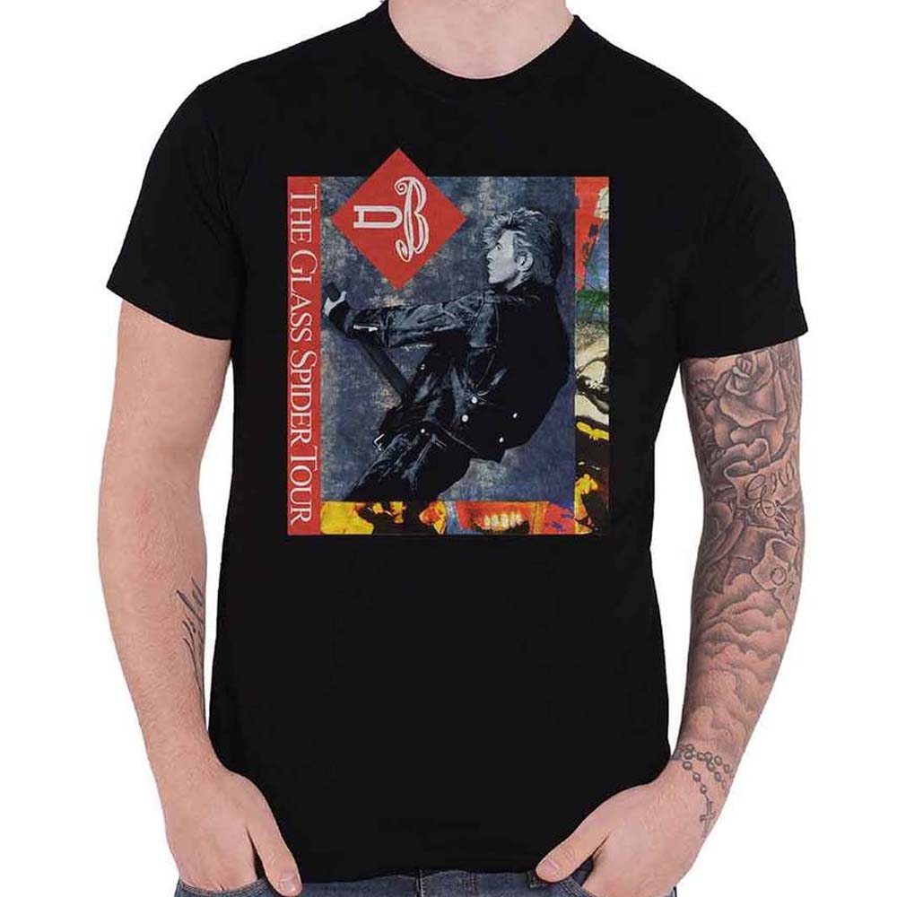 Billede af David Bowie Glass Spider Tour T-shirt front
