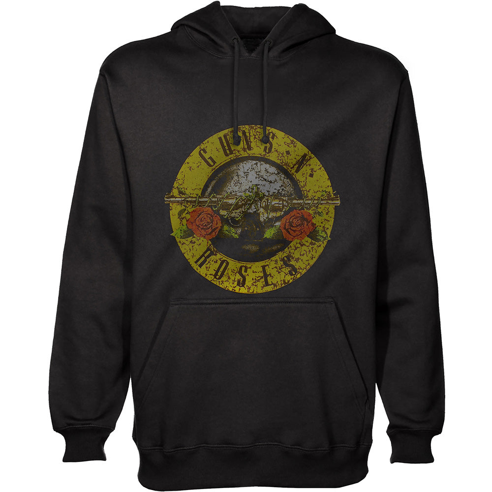 Billede af Guns N' Roses Distressed Classic Logo Hoodie