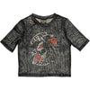 Guns N' Roses: Firepower Crop Top (Kvinder) (Mesh)