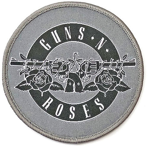 Billede af Guns N' Roses White Circle Logo Tøjmærke