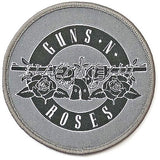 Billede af Guns N' Roses White Circle Logo Tøjmærke