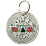 Billede af Guns N' Roses Silver Circle Logo Nøglering