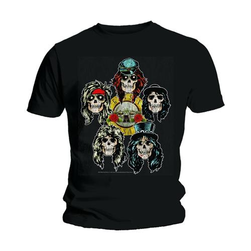 Billede af Guns N' Roses Vintage Heads T-shirt