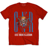 Guns N' Roses: Bandana Skull T-Shirt