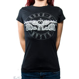 Billede af Guns N' Roses Circle Logo T-shirt til kvinder