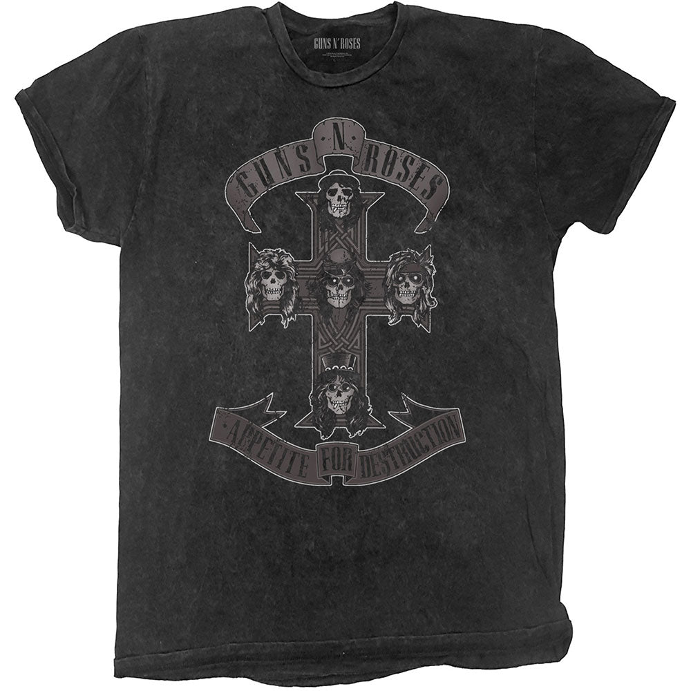 Guns N' Roses: Monochrome Cross T-Shirt