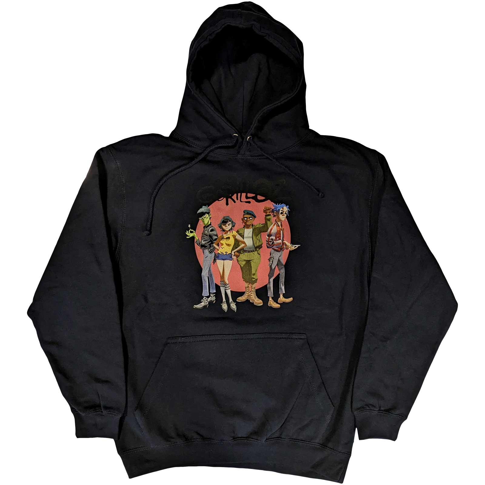 Gorillaz: Group Circle Rise Pullover Hoodie