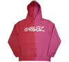 Gorillaz: Two-Tone Brush Logo Pullover Hoodie (Dye Wash)