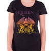 Billede af Queen Gradient Crest T-shirt til kvinder