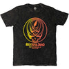 Grateful Dead: Concentric Skulls T-Shirt (Dye Wash)