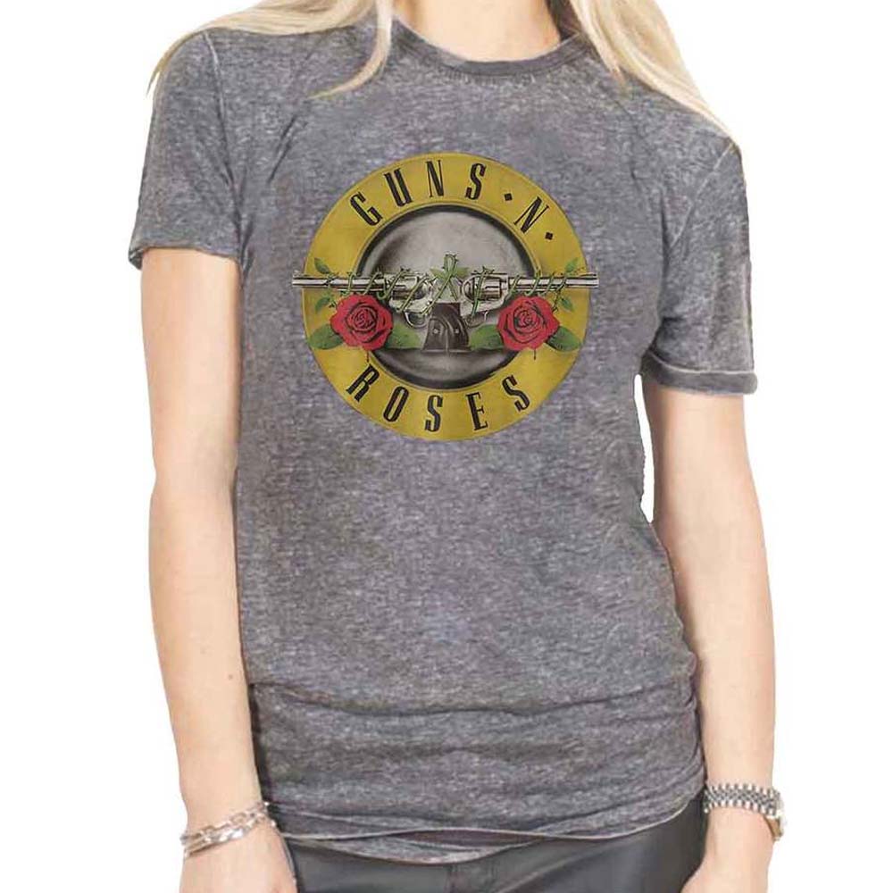 Billede af Guns N' Roses Bullet Logo' T-shirt til kvinder