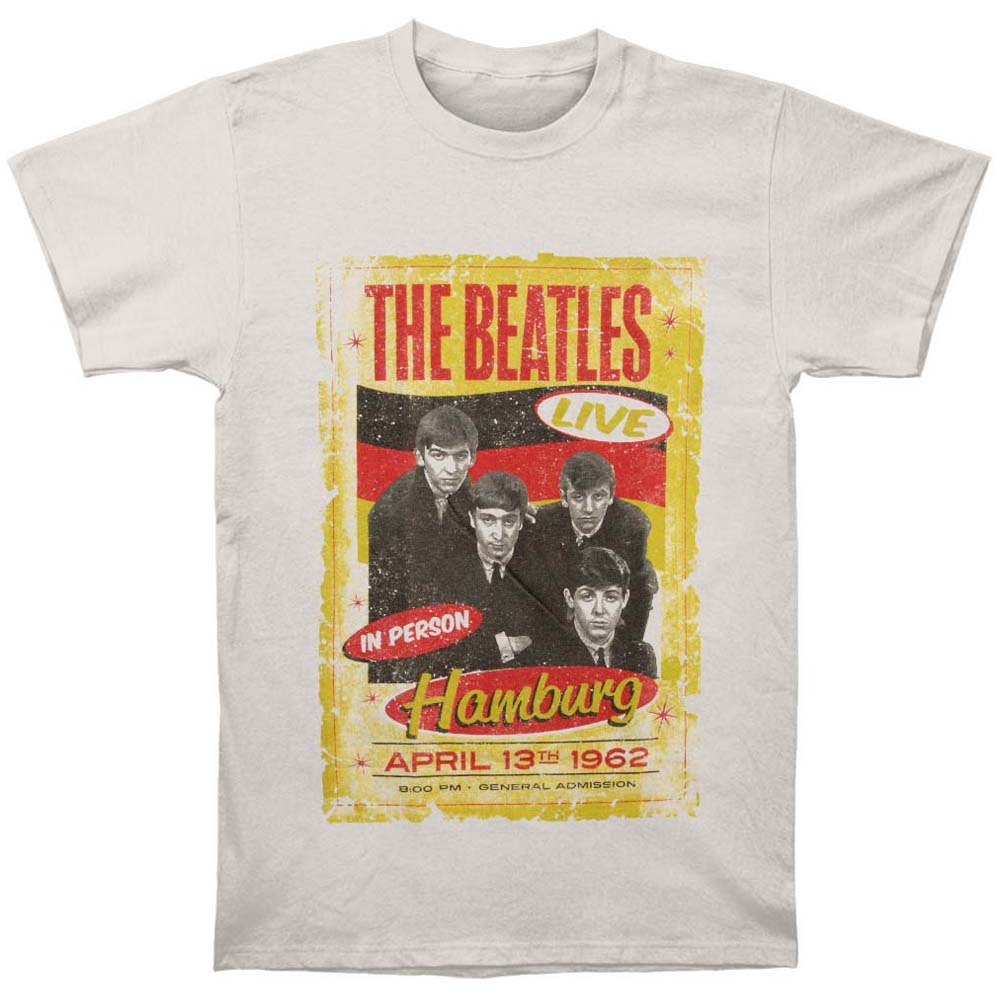 Billede af The Beatles Hamburg Poster 1962 T-shirt