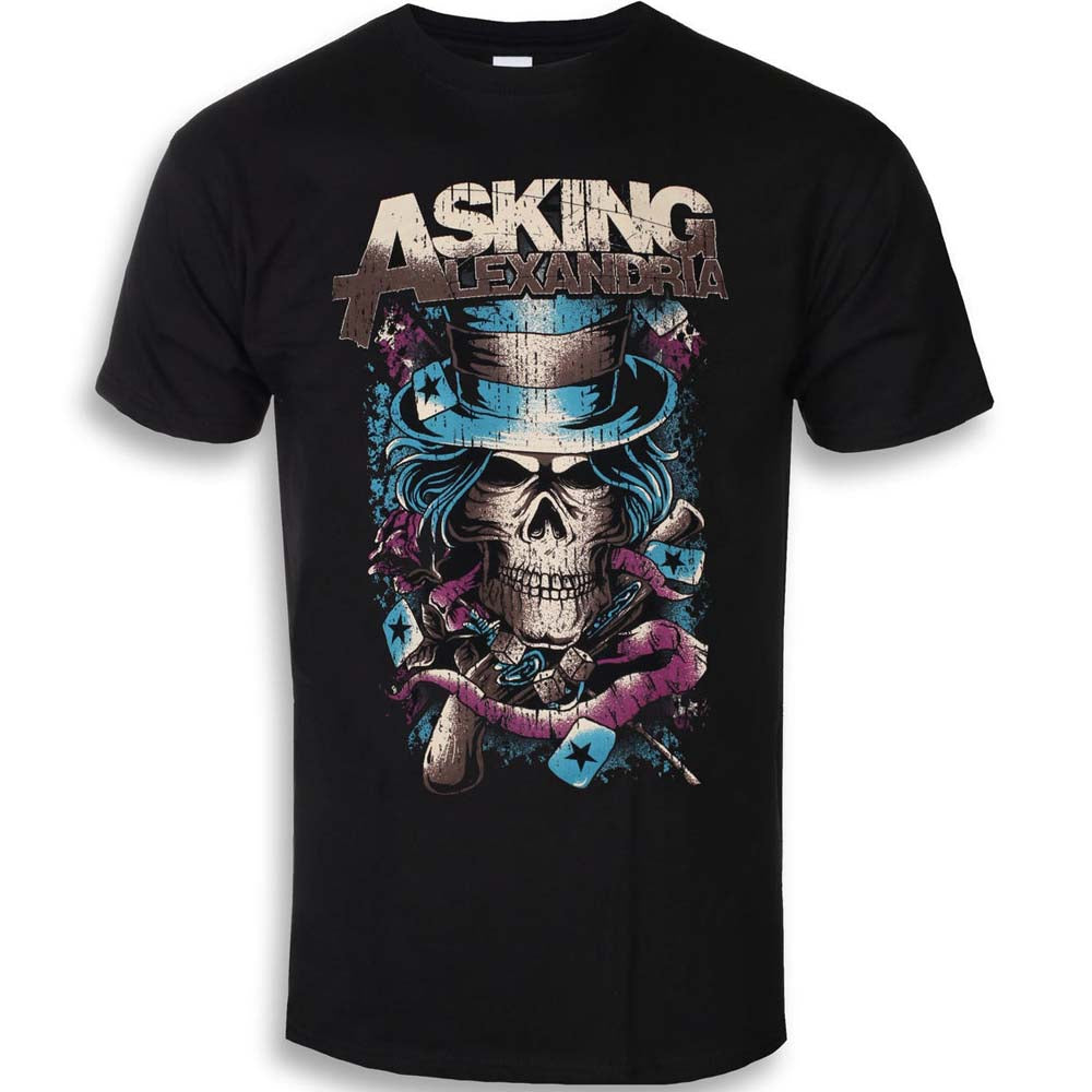 Billede af Asking Alexandria Hat Skull T-shirt
