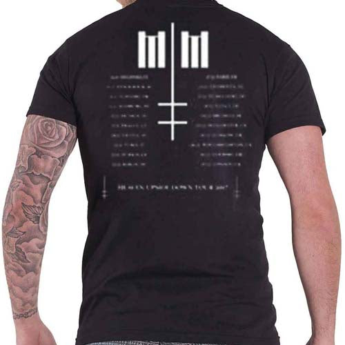 Billede af Marilyn Manson Heaven Upside Down Tour (Summer 2017) T-shirt back