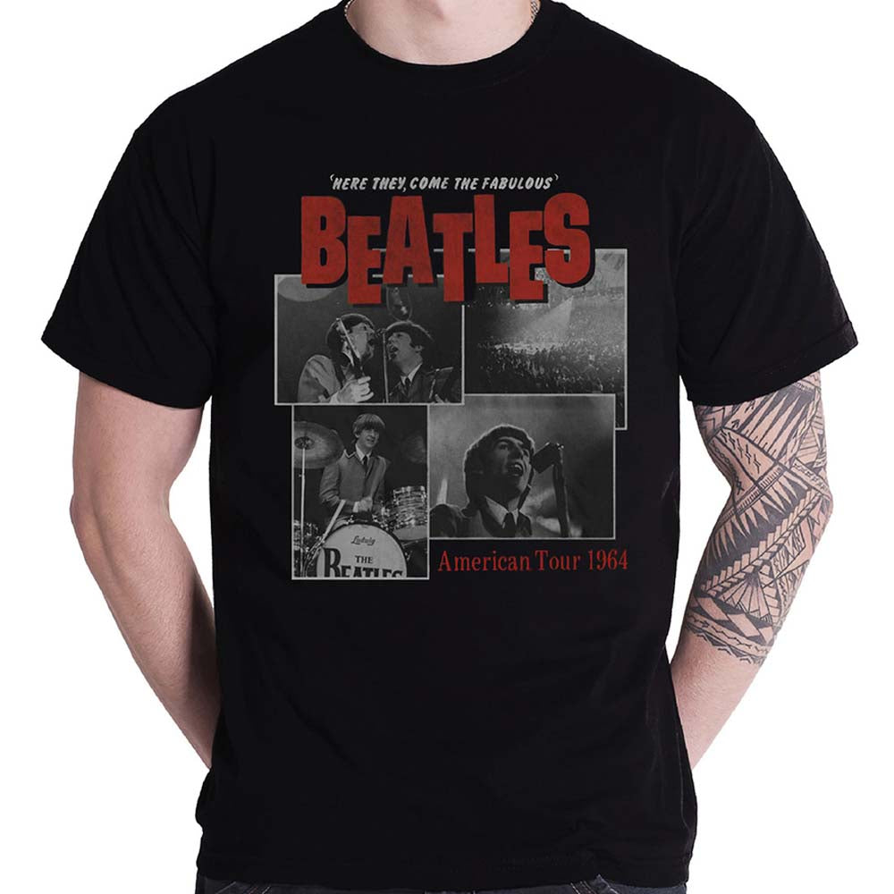 Billede af The Beatles Here they come T-shirt