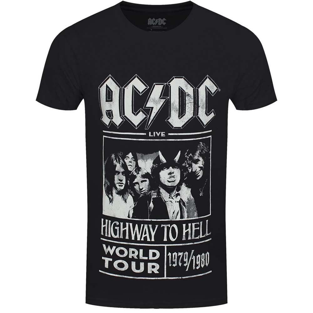  af AC/DC Highway to Hell World Tour 1979/1980 T-shirt