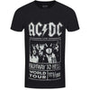  af AC/DC Highway to Hell World Tour 1979/1980 T-shirt