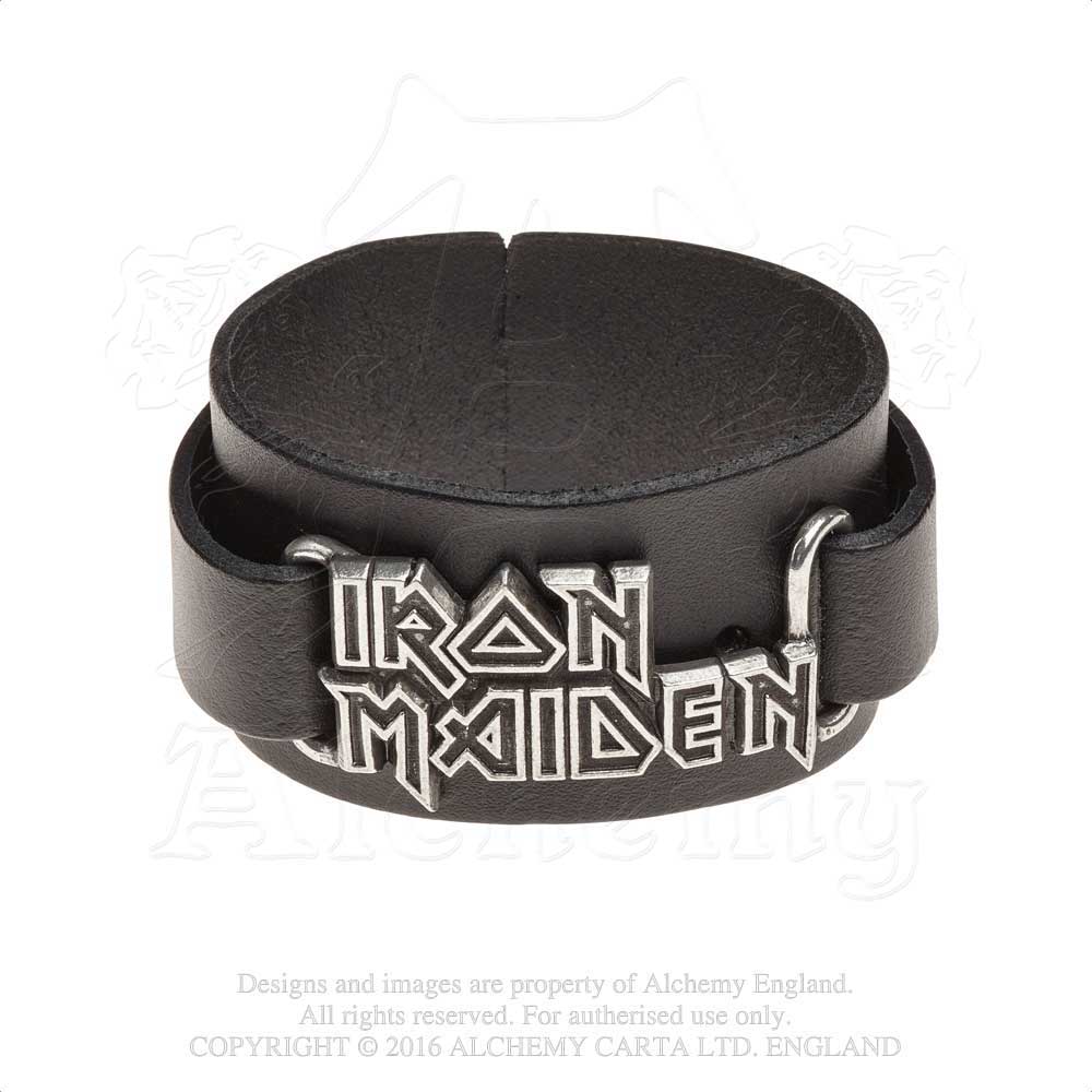 Billede af Iron Maiden Logo Armbånd