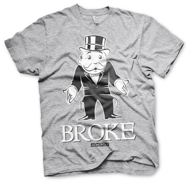 Billede af Monopoly, Monopoly: Broke T-Shirt