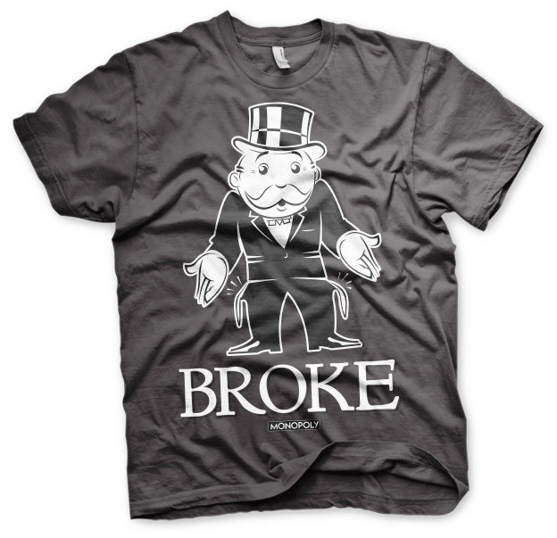 Billede af Monopoly, Monopoly: Broke T-Shirt