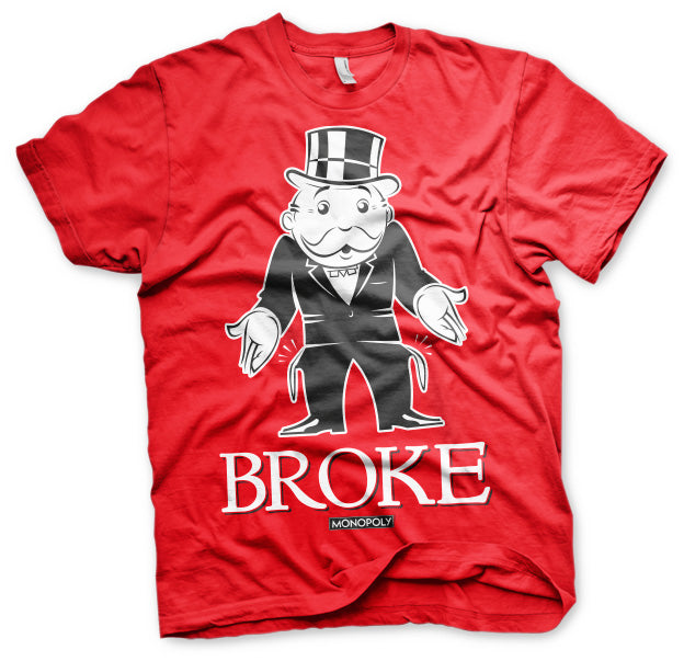 Billede af Monopoly, Monopoly: Broke T-Shirt