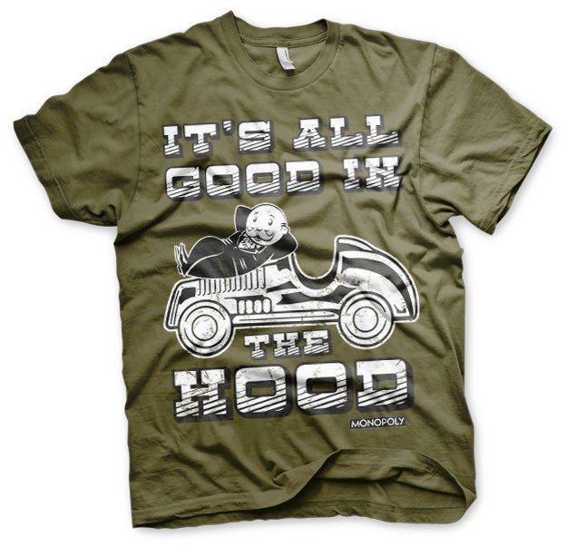 Billede af Monopoly, Monopoly: It´s All Good In The Hood T-Shirt