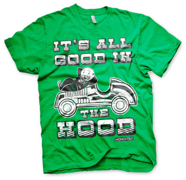 Billede af Monopoly, Monopoly: It´s All Good In The Hood T-Shirt