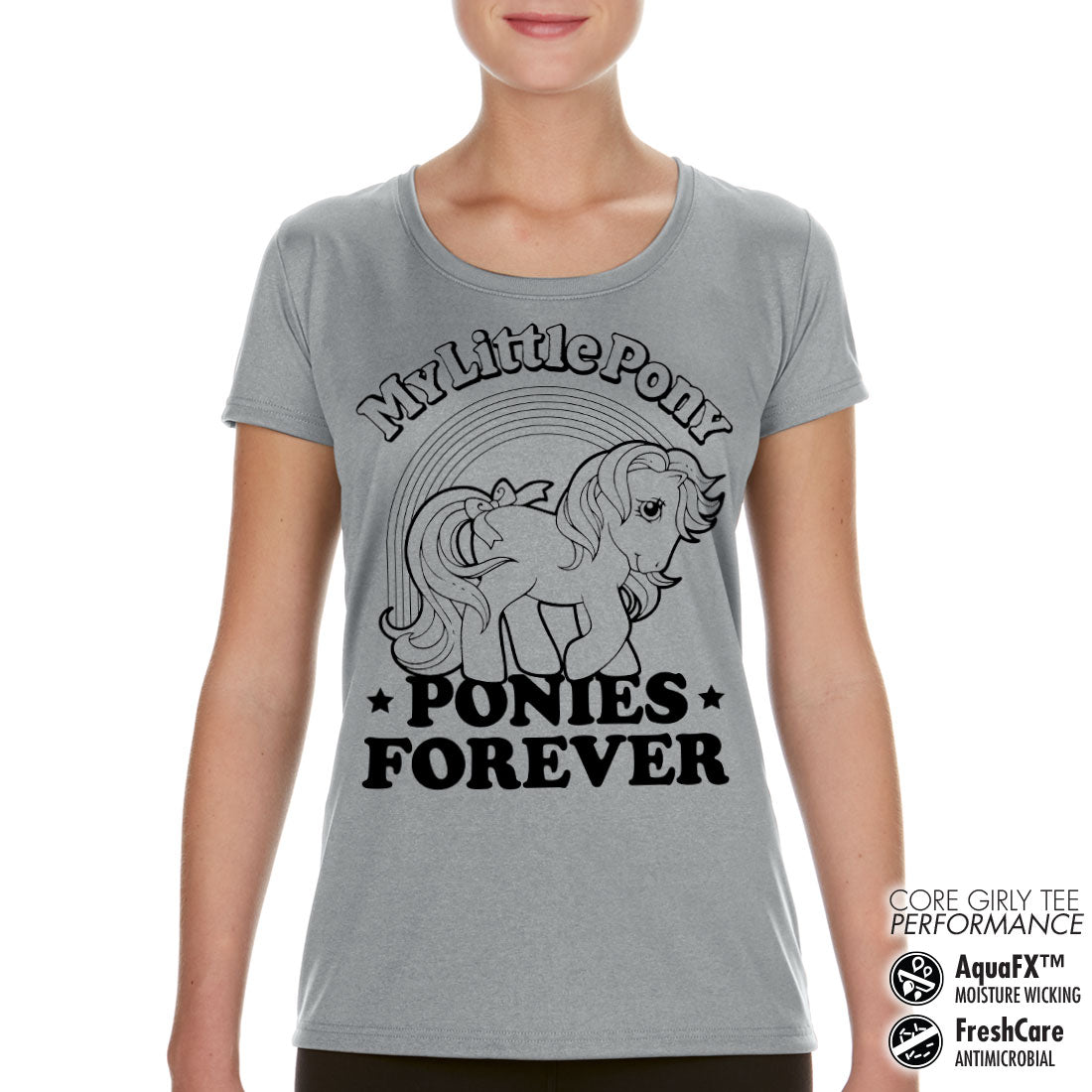 Billede af My Little Pony, My Little Pony: Ponies Forever Performance T-Shirt (Kvinder)
