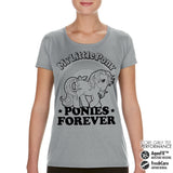 Billede af My Little Pony, My Little Pony: Ponies Forever Performance T-Shirt (Kvinder)