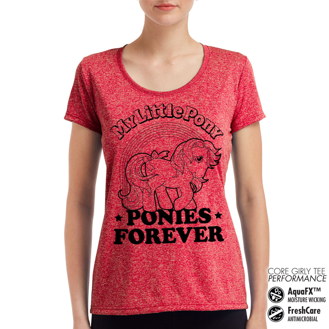 Billede af My Little Pony, My Little Pony: Ponies Forever Performance T-Shirt (Kvinder)