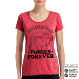 Billede af My Little Pony, My Little Pony: Ponies Forever Performance T-Shirt (Kvinder)