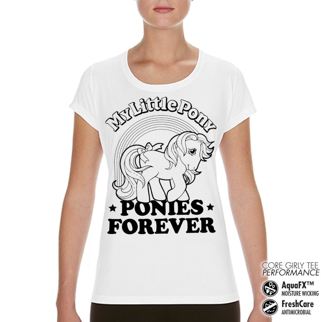 Billede af My Little Pony, My Little Pony: Ponies Forever Performance T-Shirt (Kvinder)