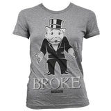 Billede af Monopoly, Monopoly: Broke T-shirt (Kvinder)