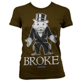 Billede af Monopoly, Monopoly: Broke T-shirt (Kvinder)