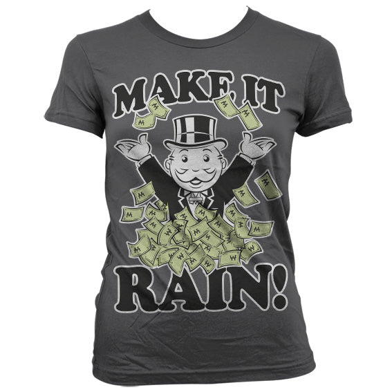 Billede af Monopoly, Monopoly: Make It Rain T-shirt (Kvinder)