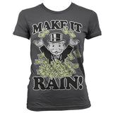 Billede af Monopoly, Monopoly: Make It Rain T-shirt (Kvinder)
