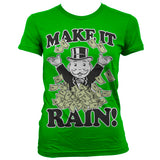 Billede af Monopoly, Monopoly: Make It Rain T-shirt (Kvinder)