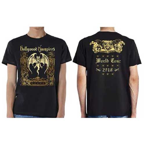 Billede af Hollywood Vampires Roxy 2018 World Tour T-shirt