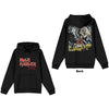 Iron Maiden: Number of the Beast Vintage Logo Faded Edge Album Pullover Hoodie