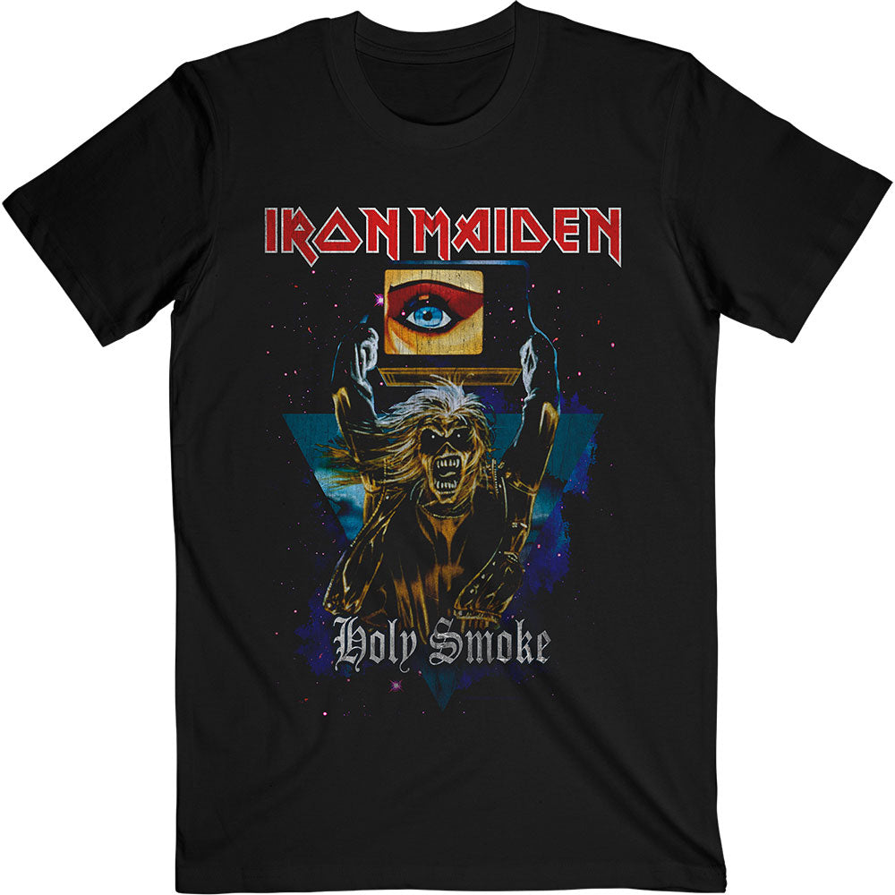Iron Maiden: Holy Smoke Space Triangle T-Shirt