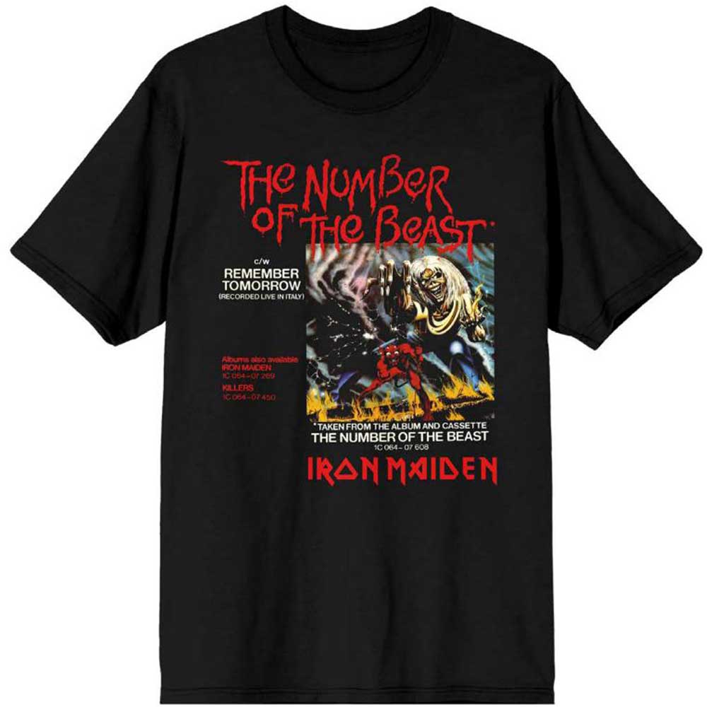Iron Maiden: Number of the Beast Vinyl Promo Sleeve T-Shirt