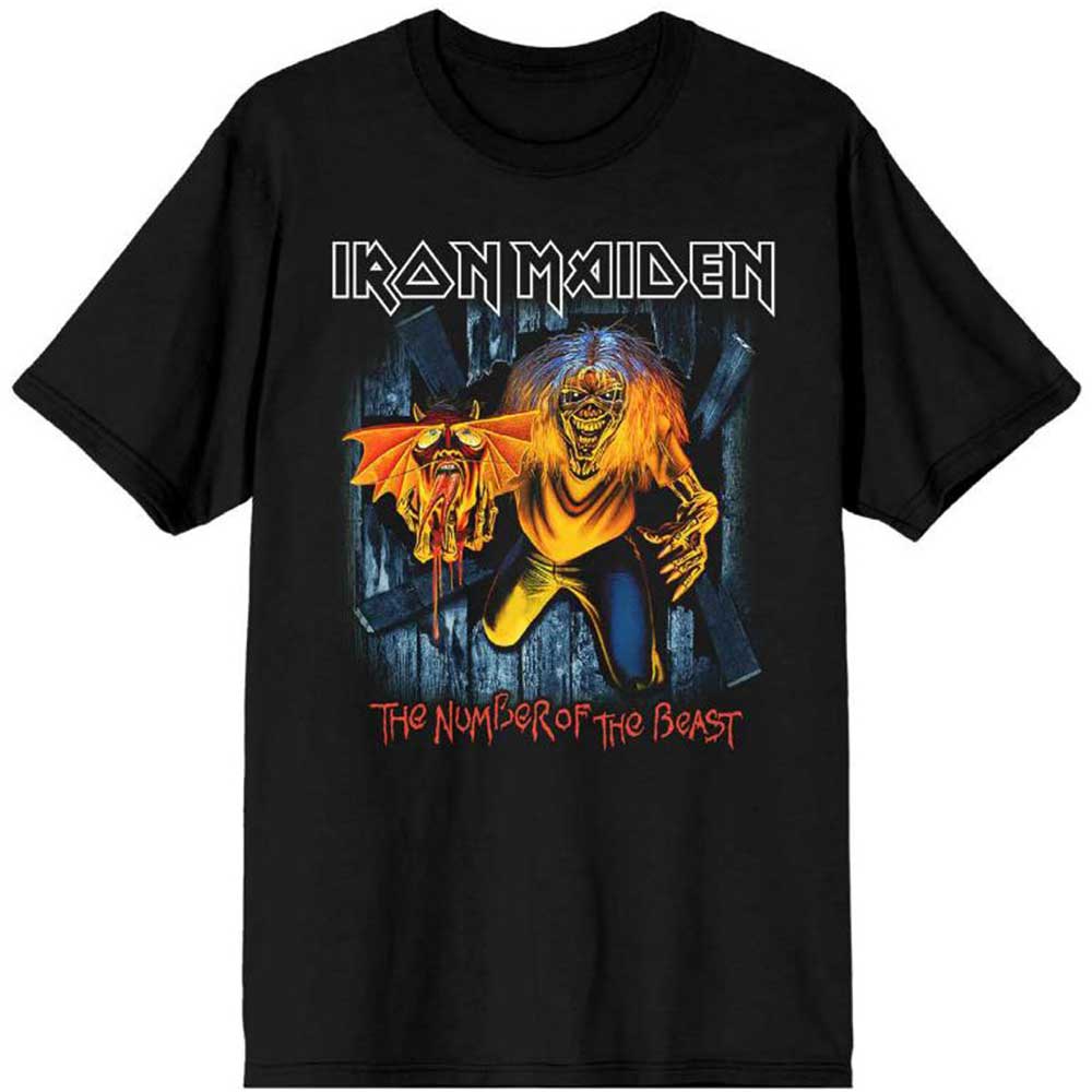 Iron Maiden: Number of the Beast Eddie Panel Burst T-Shirt