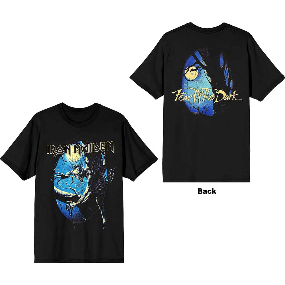 Iron Maiden: Fear of the Dark Oval Eddie Moon T-Shirt